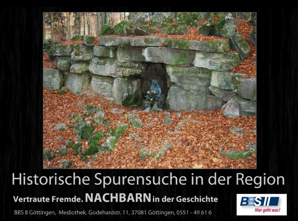 auf historischer Spurensuche, Foto: Sibylle Meyer vom 12. November 2012 - Kl.- Reinsbrunnen