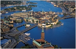 Postkarte von Stockholm